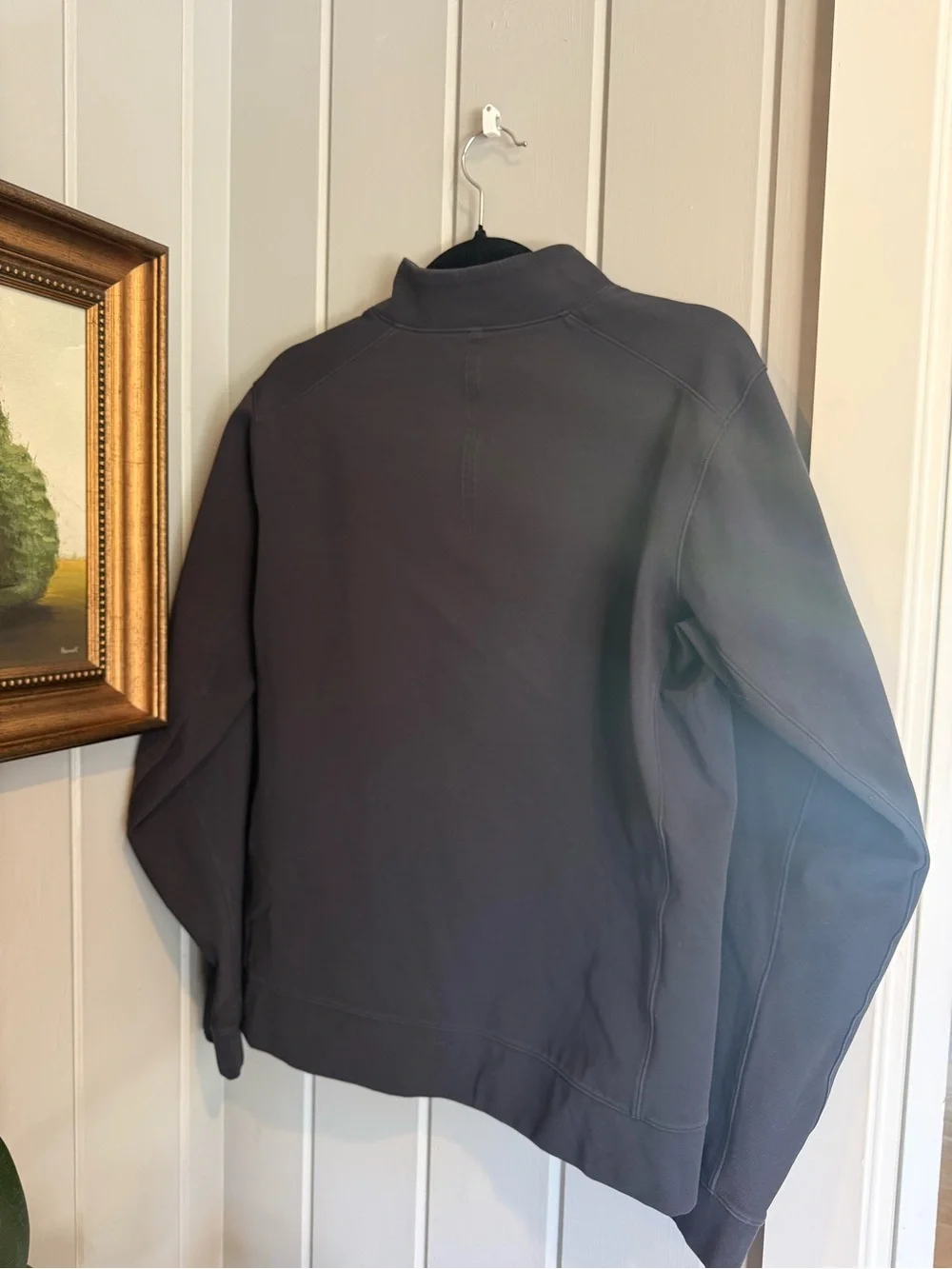 lululemon athletica Men's Dark Gray Lightweight Full-Zip Jacket